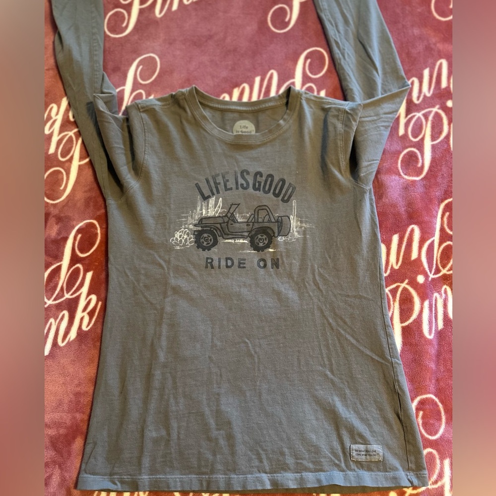 Life is Good Long Sleeve Tee